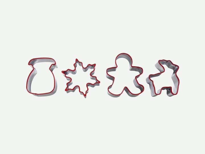 Thermomix® Weihnachts-Ausstechform 4-er Set